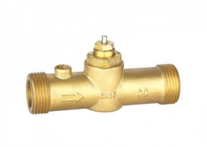 Heating Flow Control Motorised Zone Valve Straight 1 Inch 1.6 Mpa