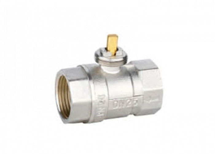 2 Way 1.6 Mpa Heating Motorised Valve NPT Connector With DC Step Motor