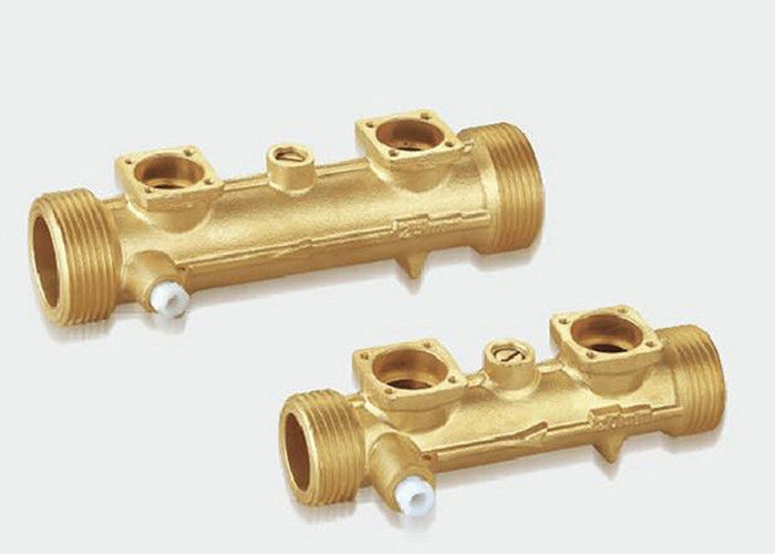 Mechanical Brass Water Meter Housing Ultrasonic Heat Meter Pipe 16 Bar